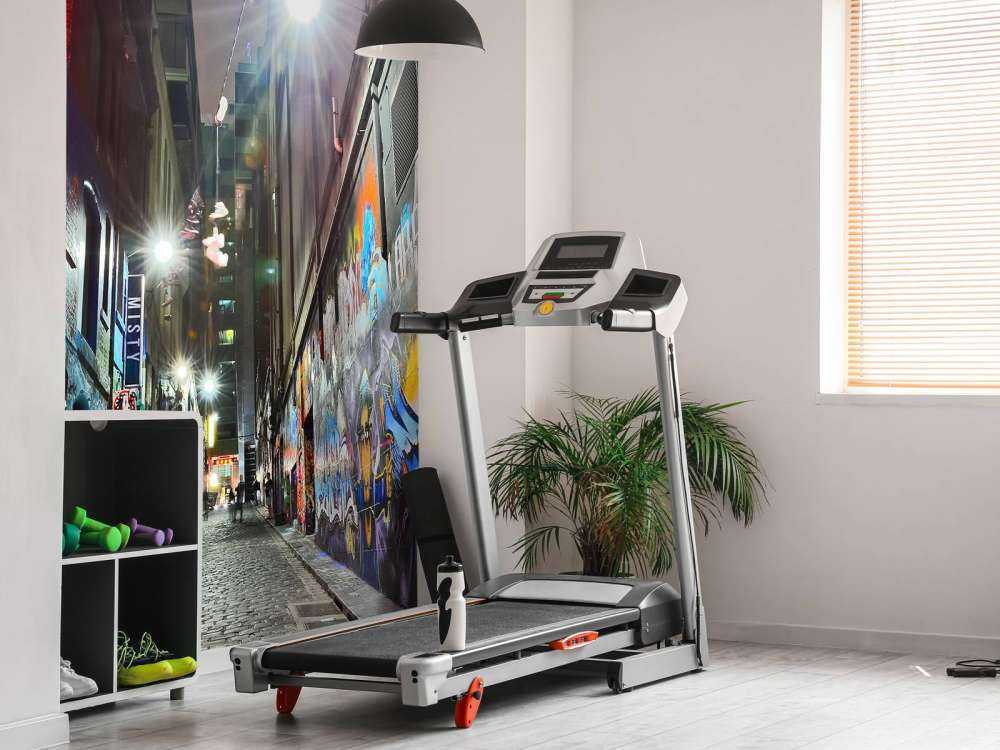 Street with graffiti