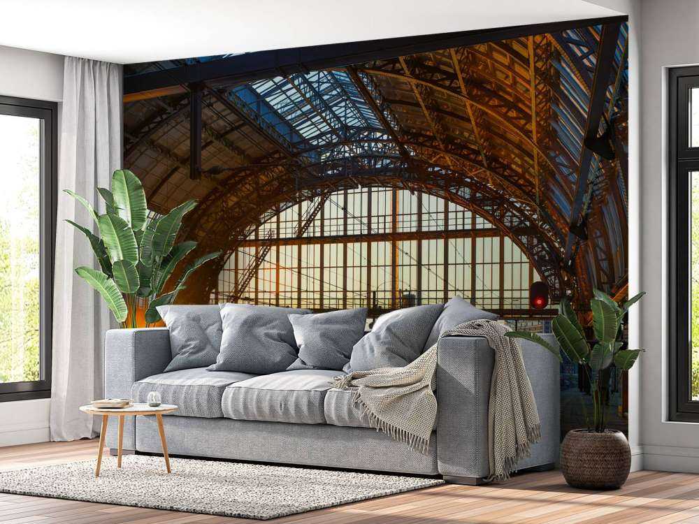 Sunrise at the station