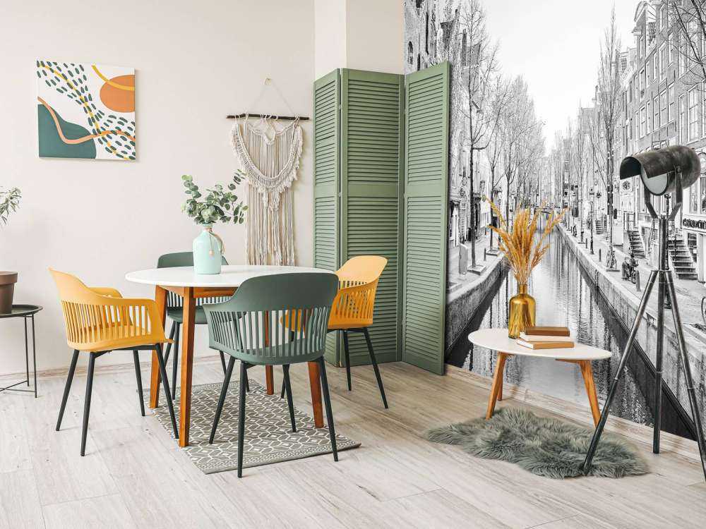 Amsterdam in black and white