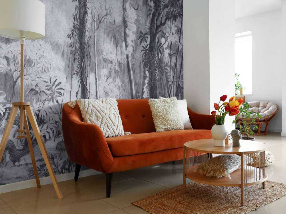 Tropical forest - gray