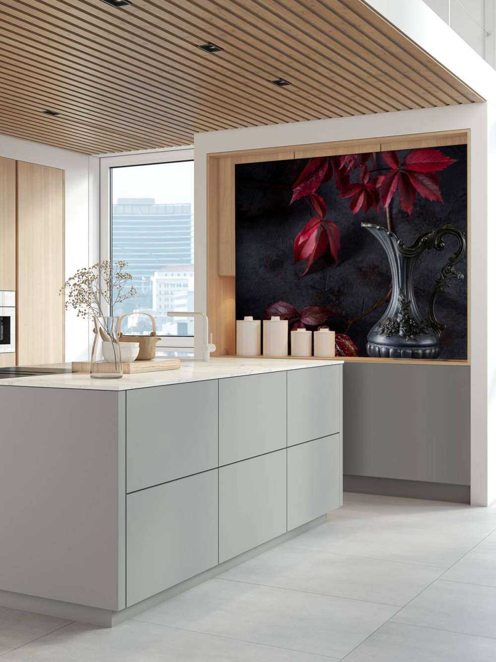 Can red wine and red fruit