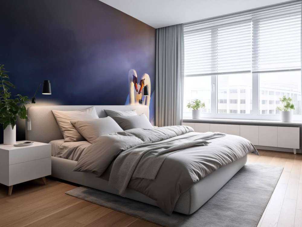 Love couple white swans