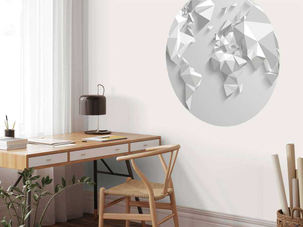 3D world map