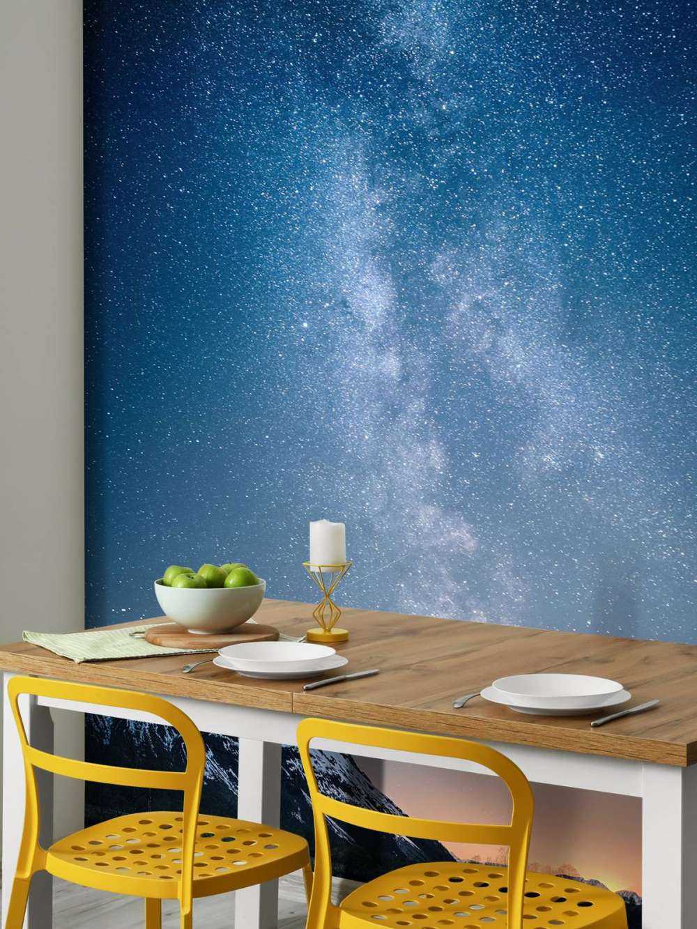 Starry sky in Alaska