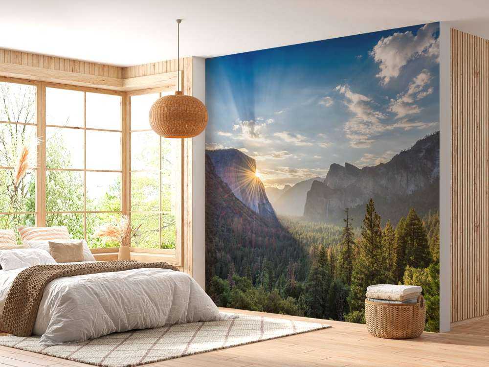 Sunset in National Park