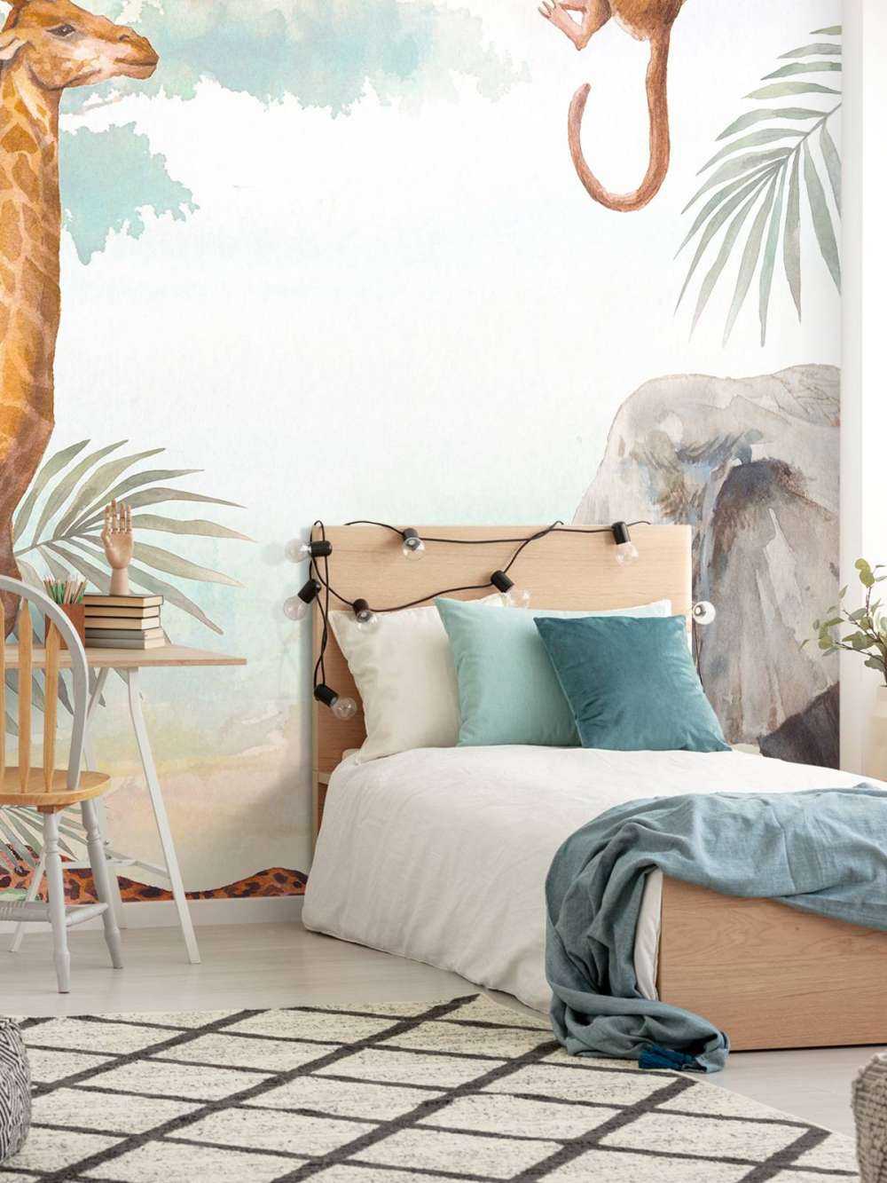 Watercoloured animals