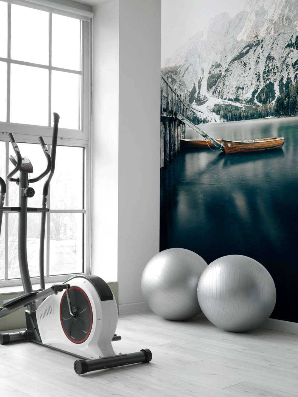 A frozen Lago di Braises