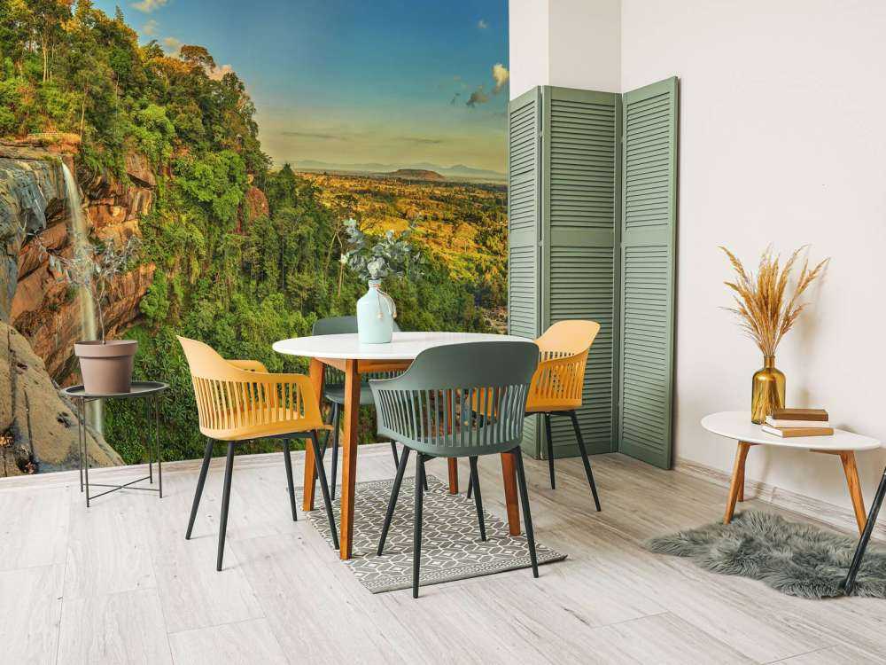 Waterfall at a cliff