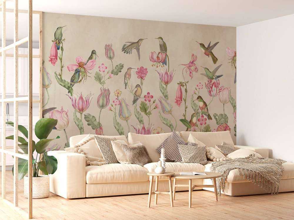 Hummingbird Tulip Symphony