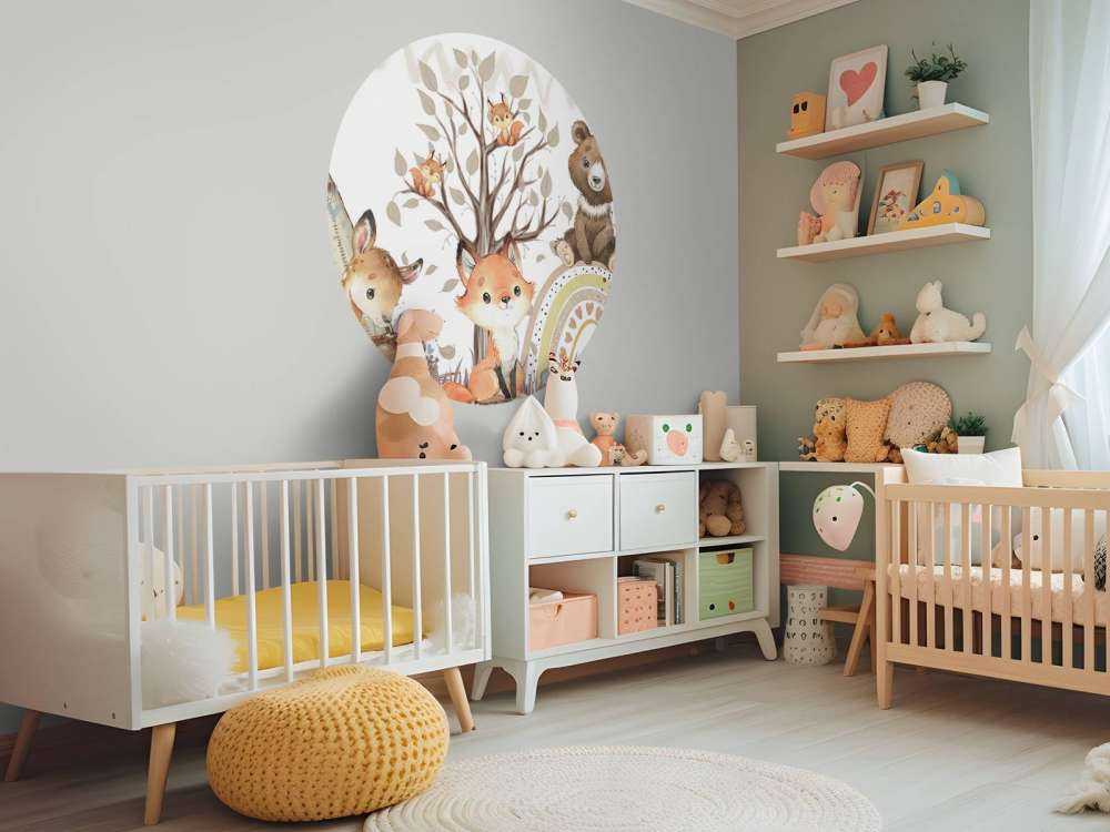 Rainbow forest party