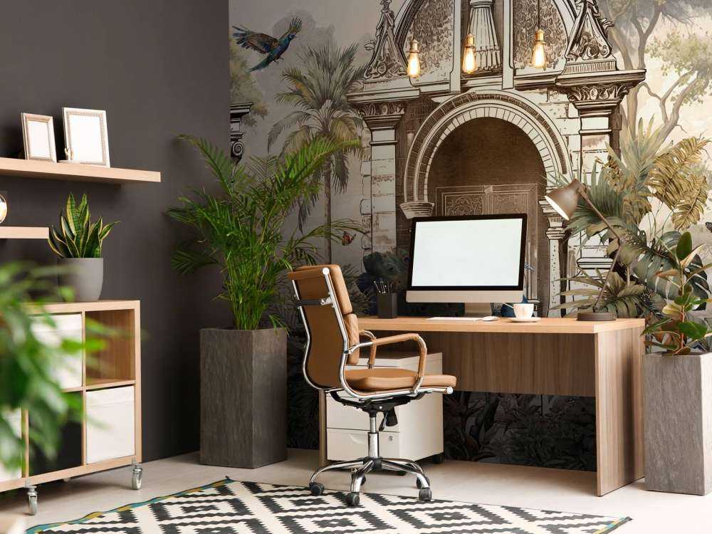 Peacocks in the Garden of Paradise