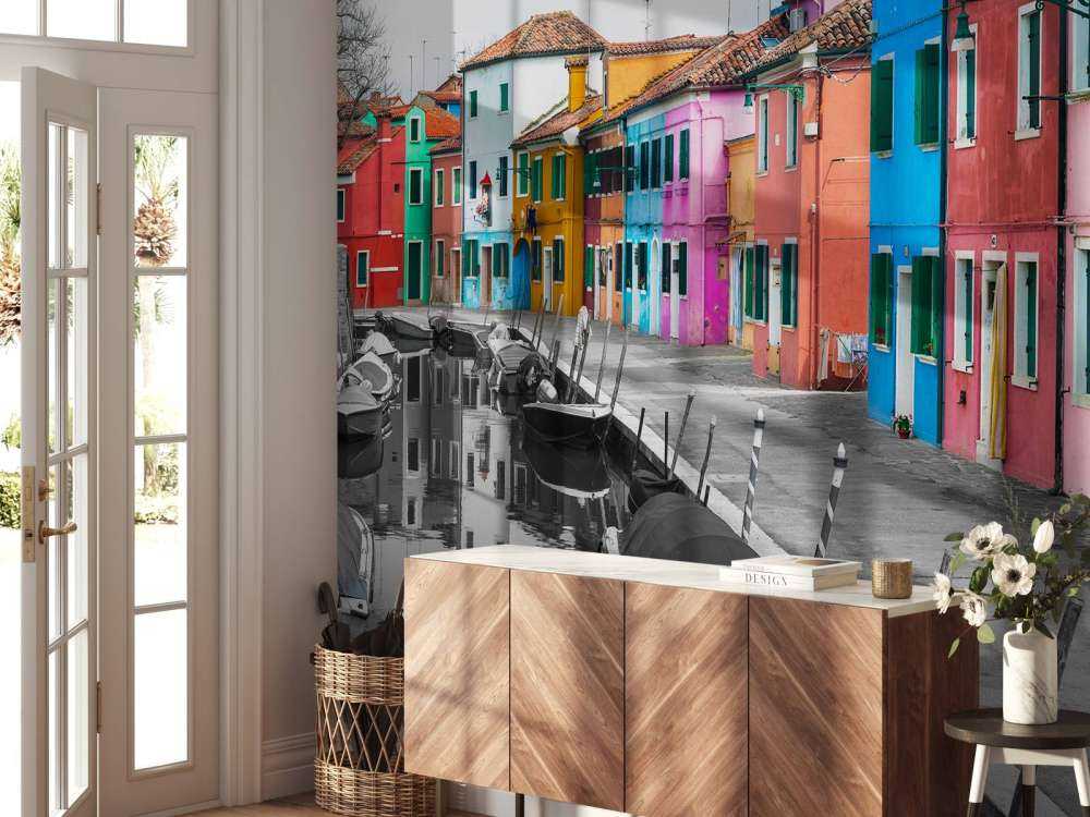 Colourful fishermen's houses