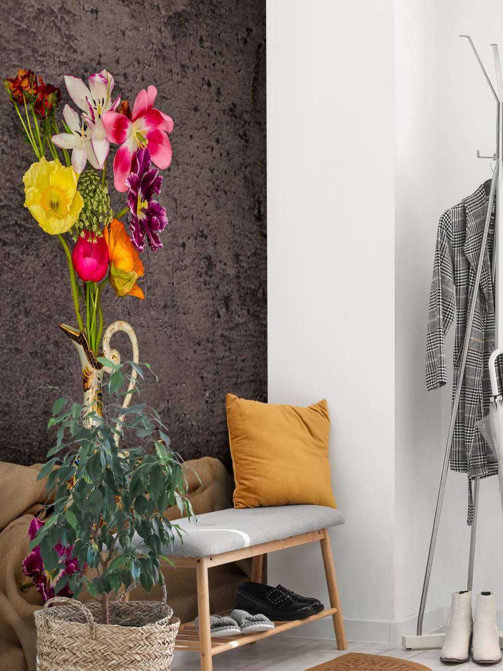 Flowers in classic vase