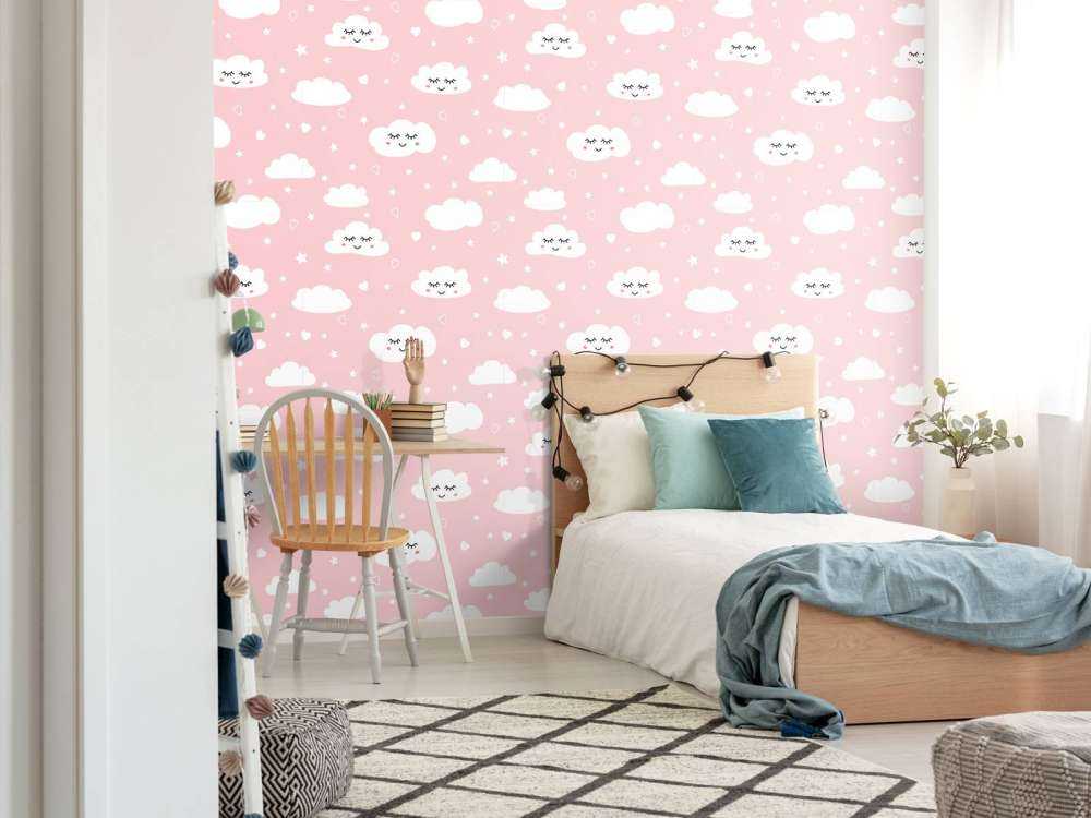 Sleeping white clouds