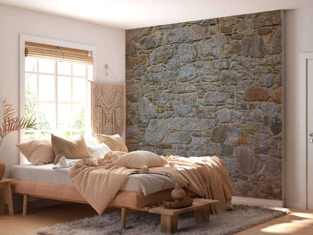 Medieval stone wall
