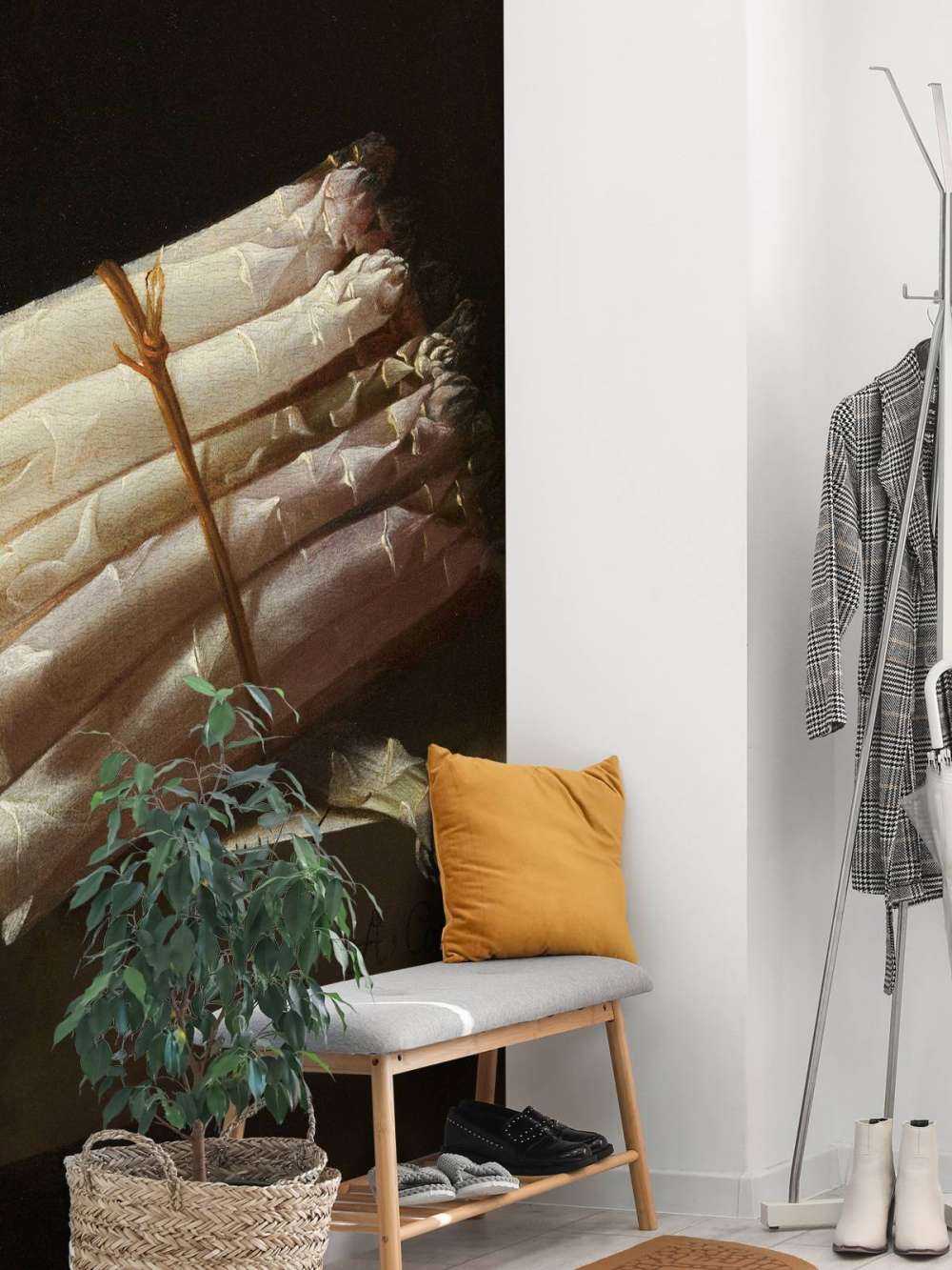 Still life with asparagus