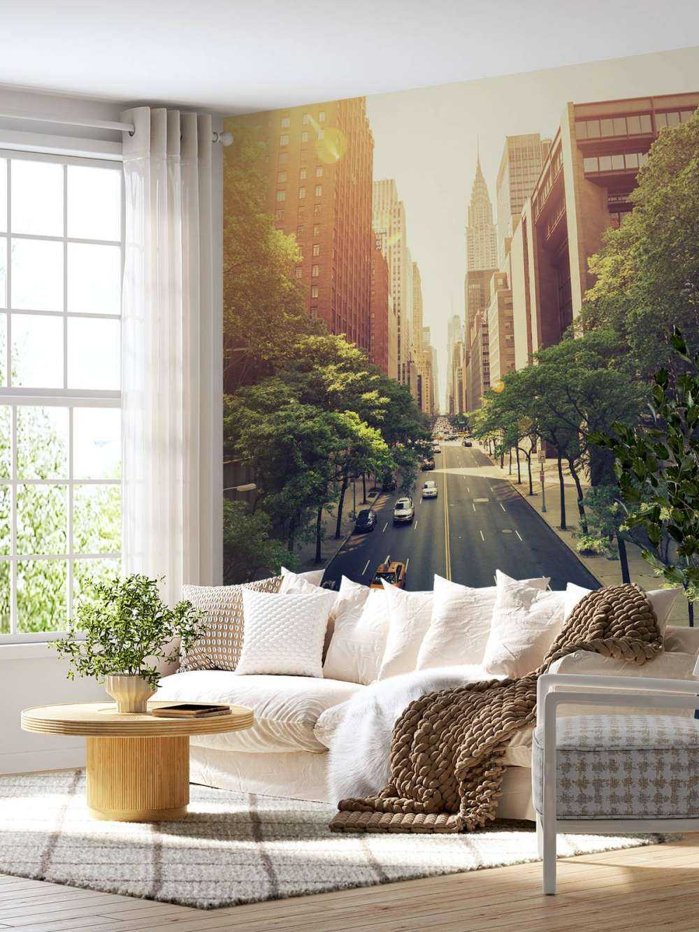 Motorway through a city