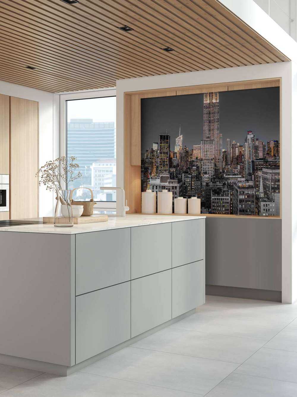 Empire State Building in the evening