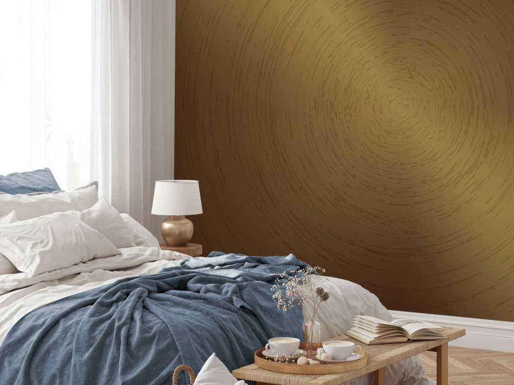 Bronze circular background