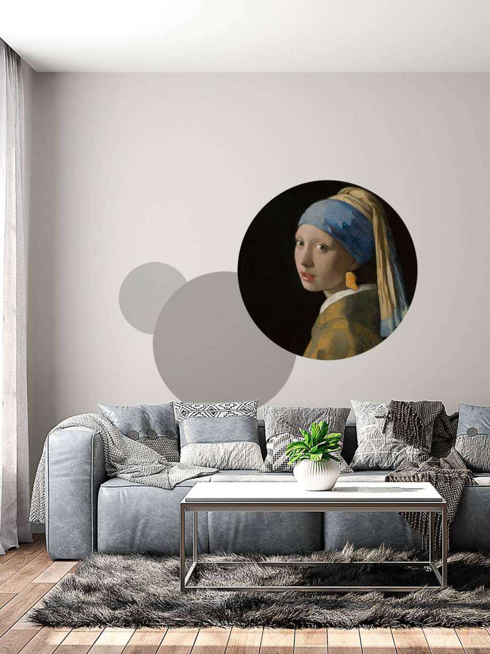 Girl with chicken nugget