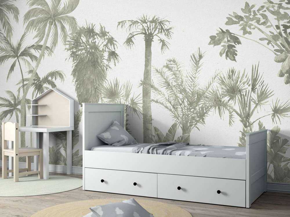 Jungle theme in green