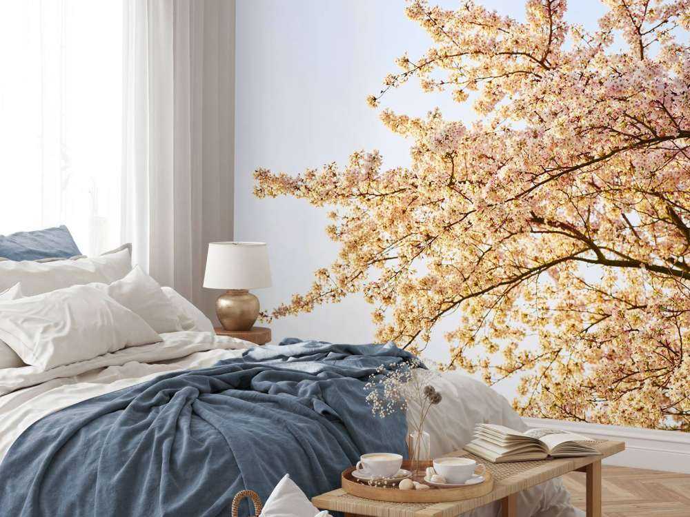 Blossom branch in bloom