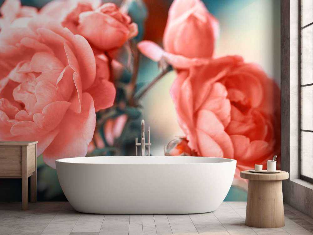 Cless-up rose branch