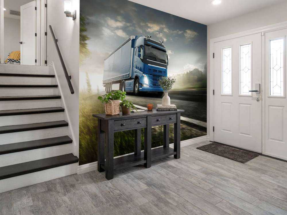 Photo wallpaper truck