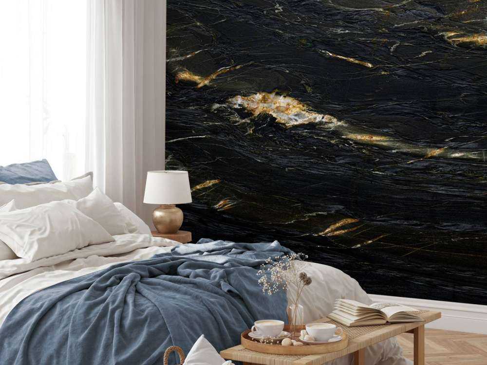 Dark marble with stripes