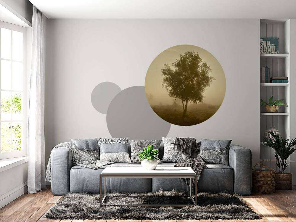 Gold-coloured sunrise