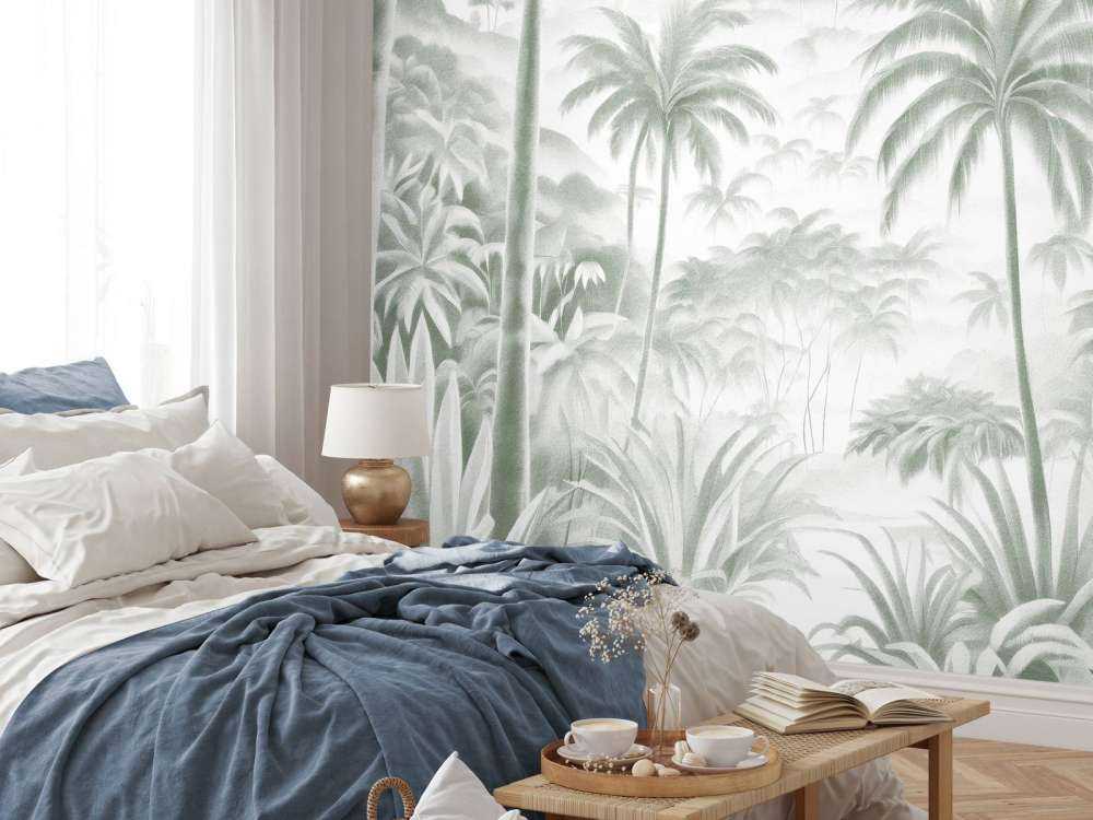 Tropical Mountain Oasis, green