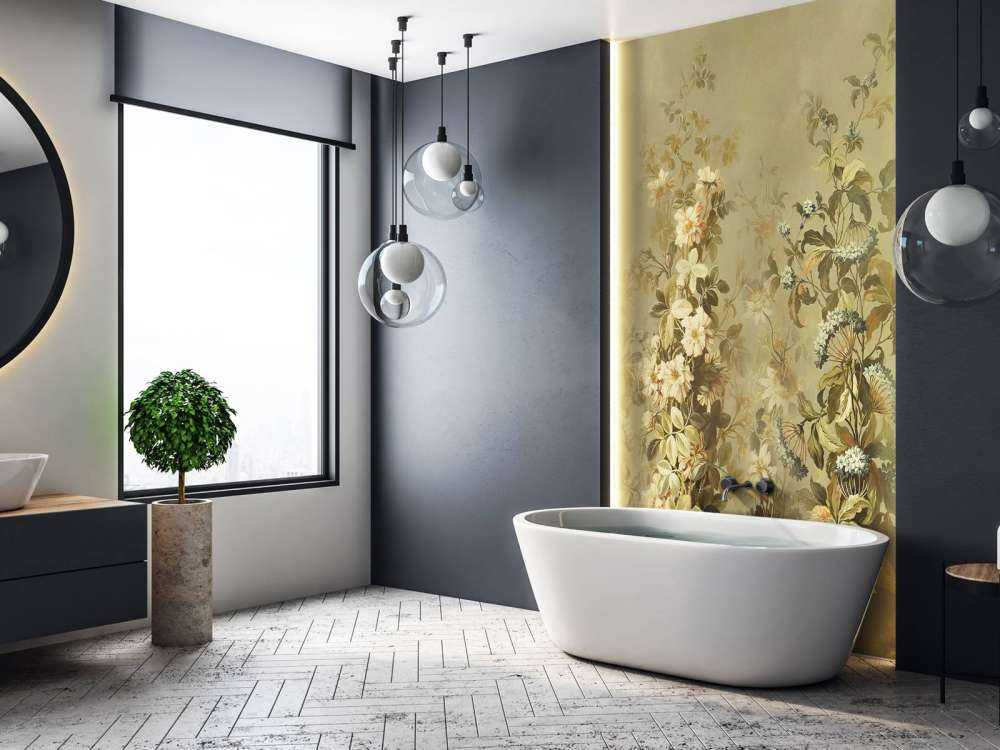 Vintage Olive Green Clematis