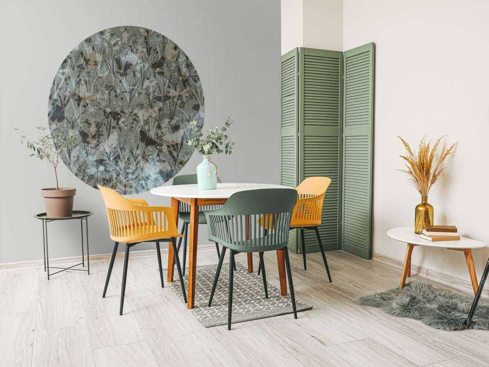 Herbals and Butterflies Double Silhuet 57