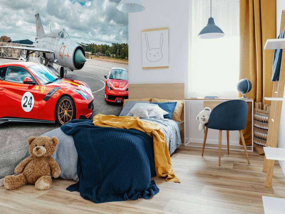 Exclusive Ferraris and Mig-21