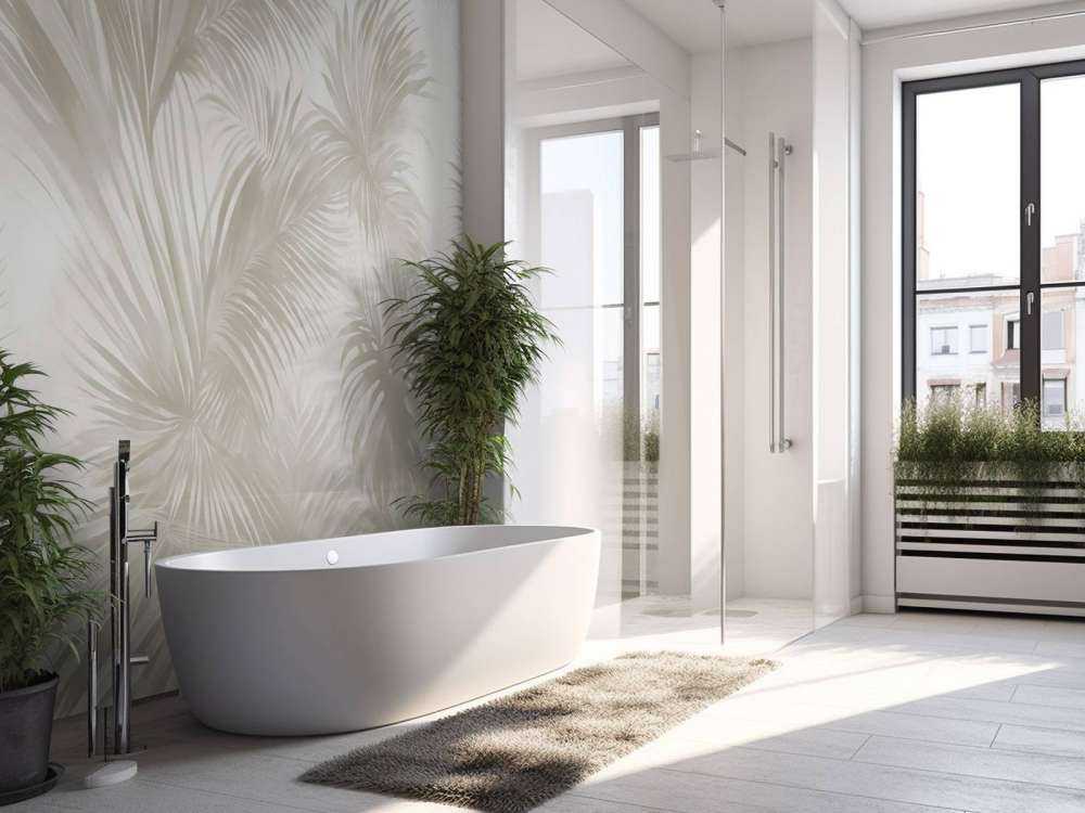 Palm Extravaganza Taupe