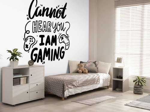 Can't hear you, gaming