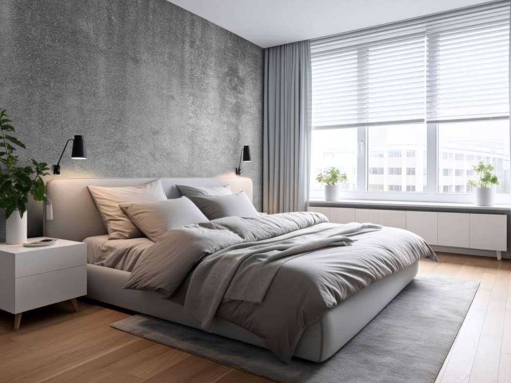 Detailed grey concrete