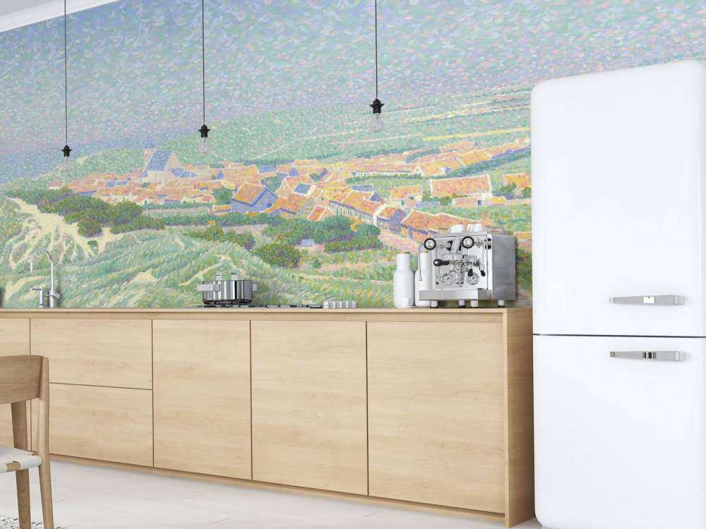 View of the village of Zoutelande