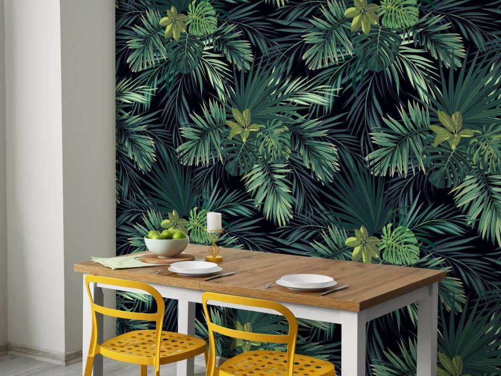 Beautiful green leaves