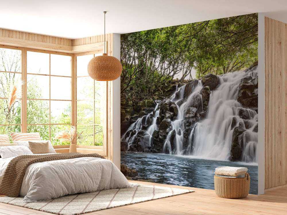 Waterfall in Mauritius