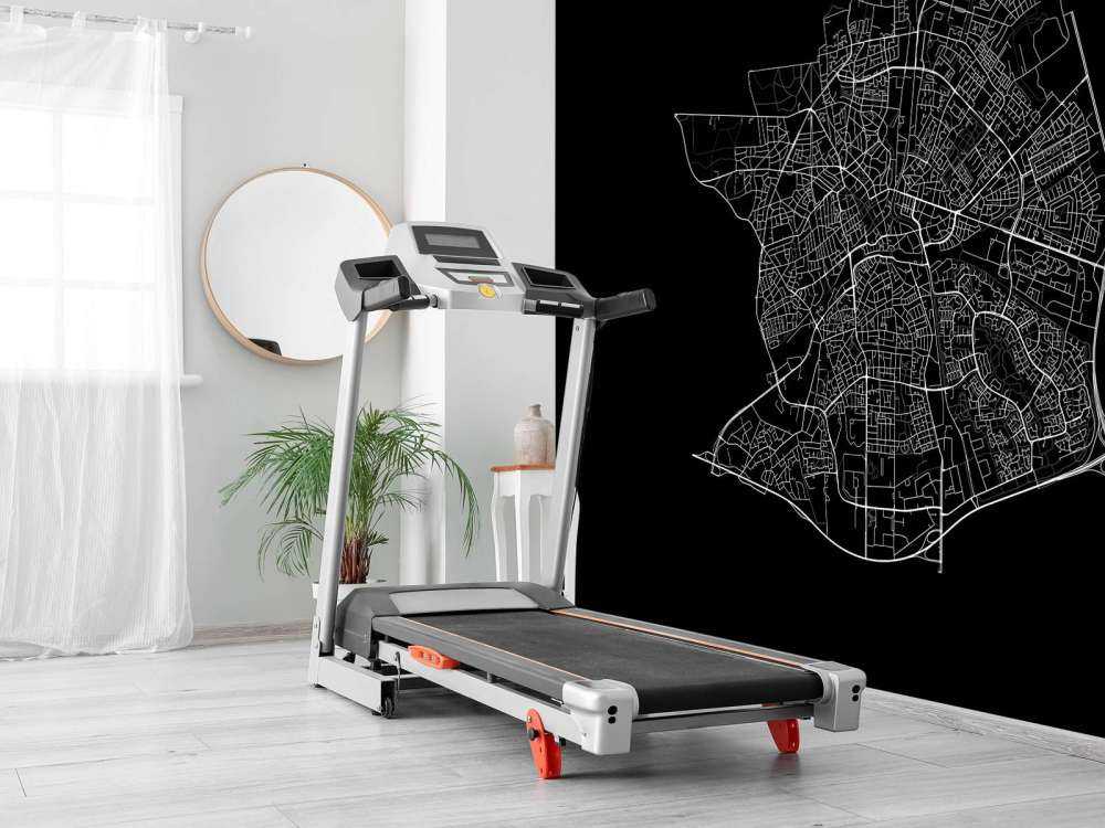 Map of Apeldoorn, black