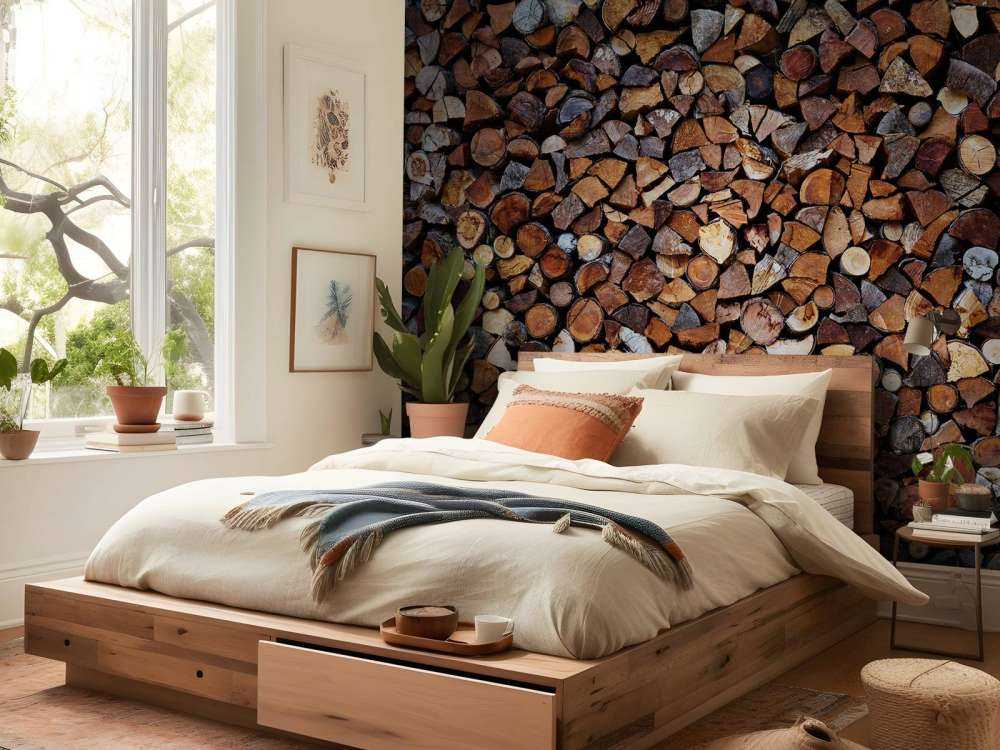 Pile of wood
