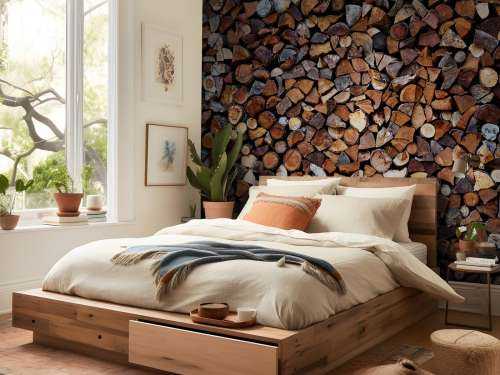 Pile of wood