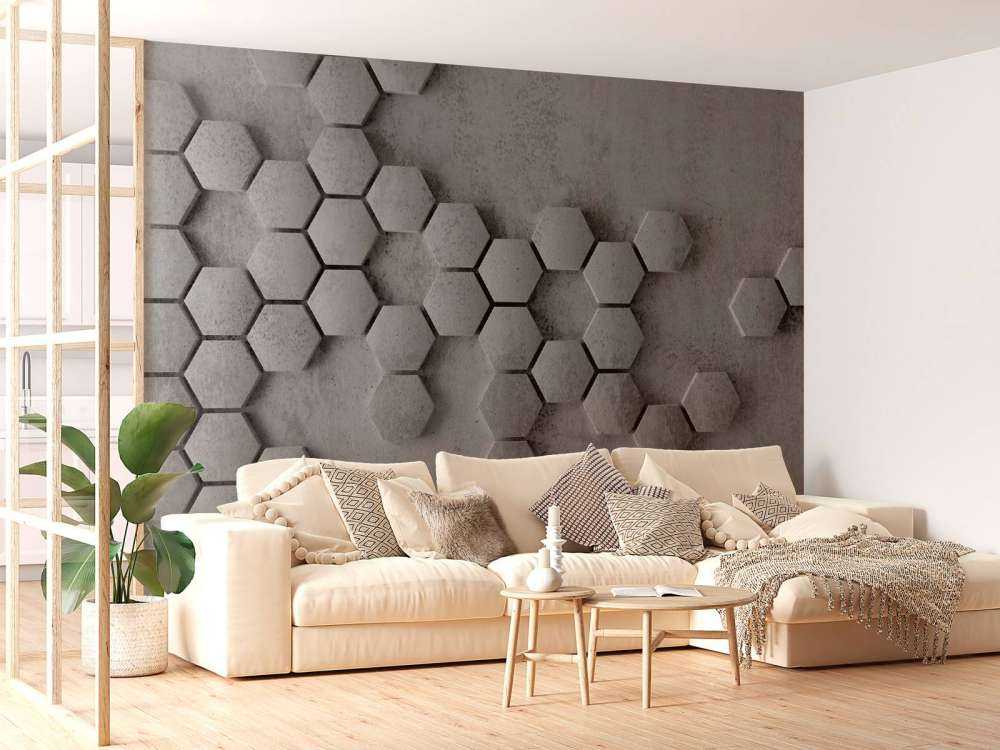 Modern hexagons