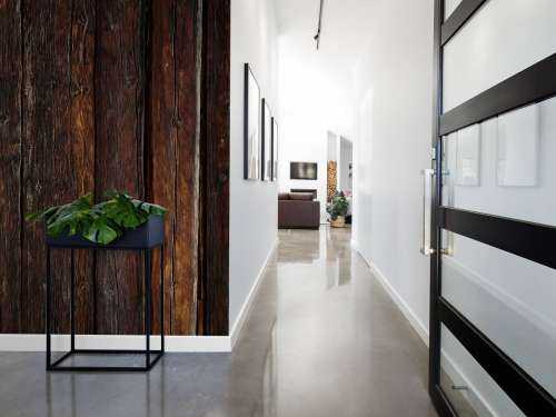 Burnt dark wood