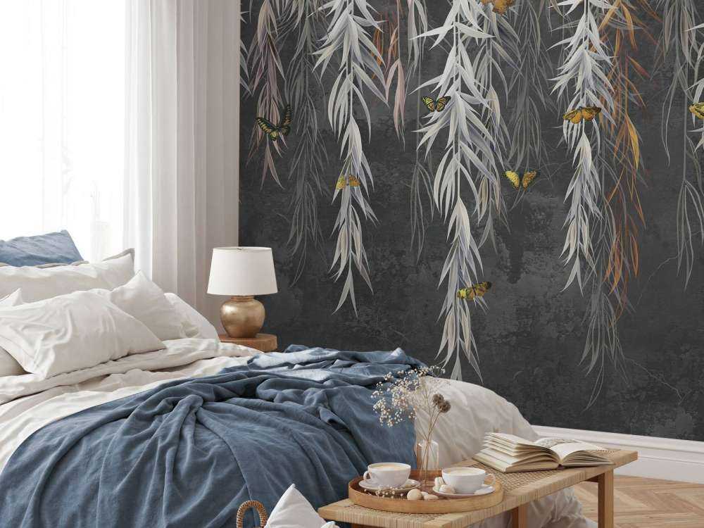 Branches with butterflies