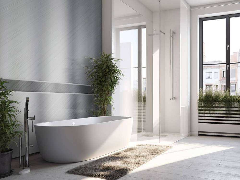 Brushed aluminum