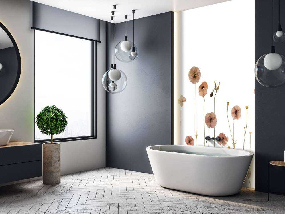 Poppy flower field colourful