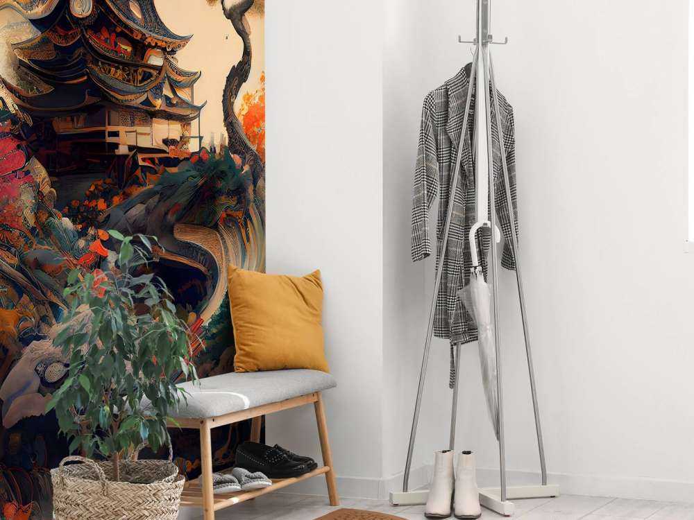 Landschap in Oosterse stijl