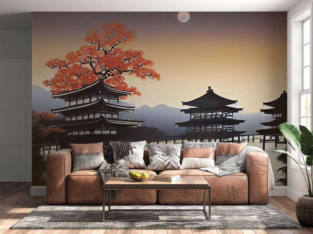 Rustgevend landschap